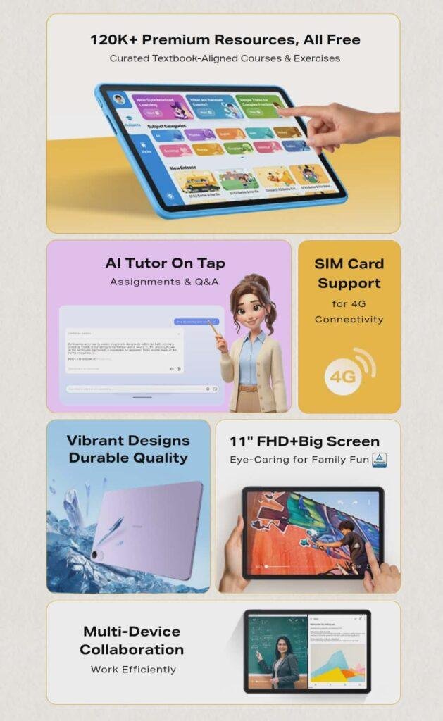 Highlights of the Infinix XPAD 30E.