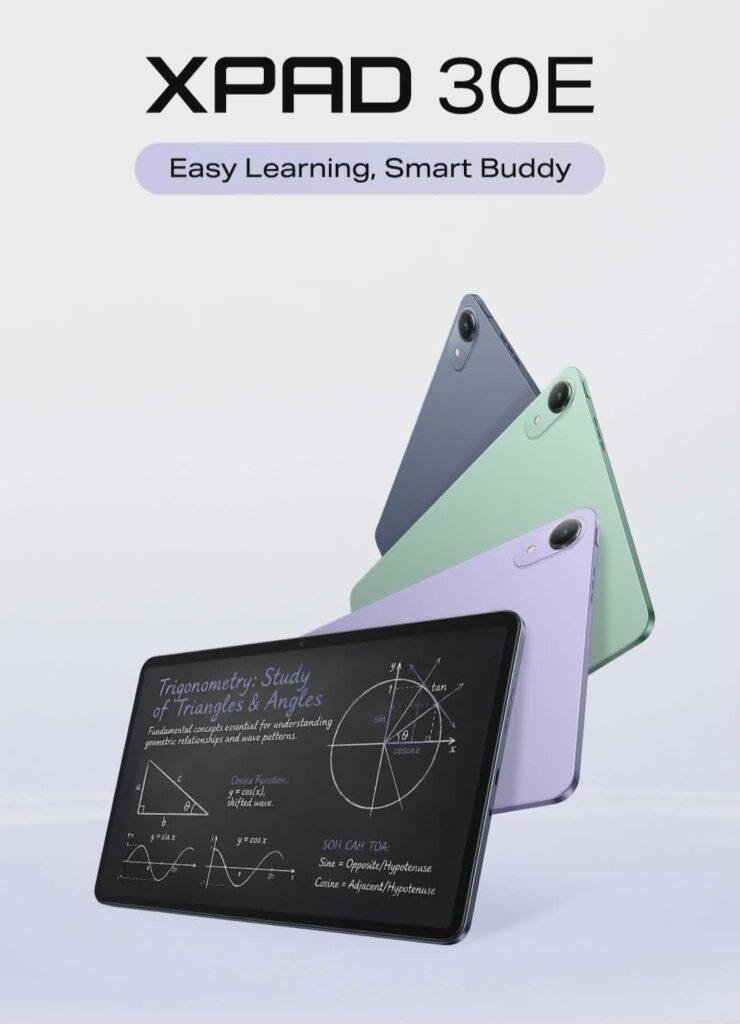 Infinix XPAD 30E announced with e-learning capabilities.