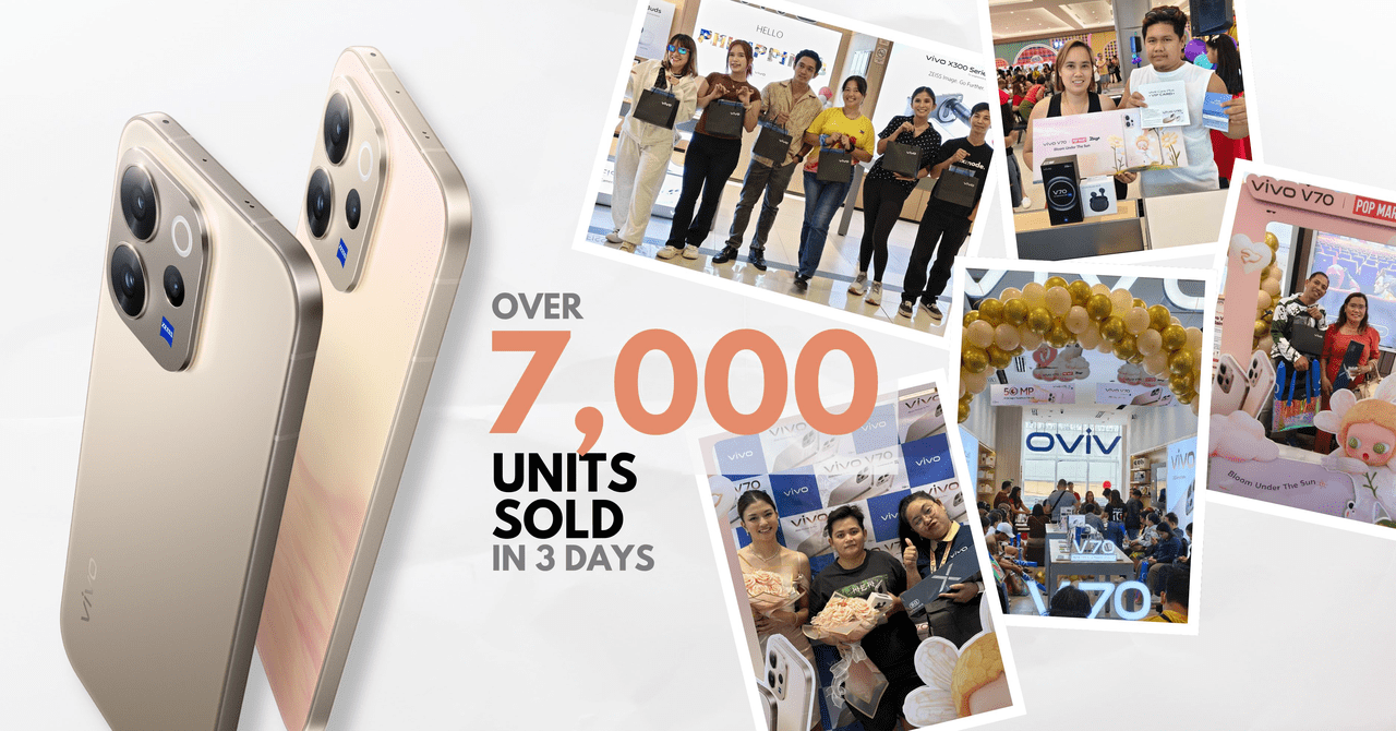 7,000+ vivo V70 units sold in its first three days of launch